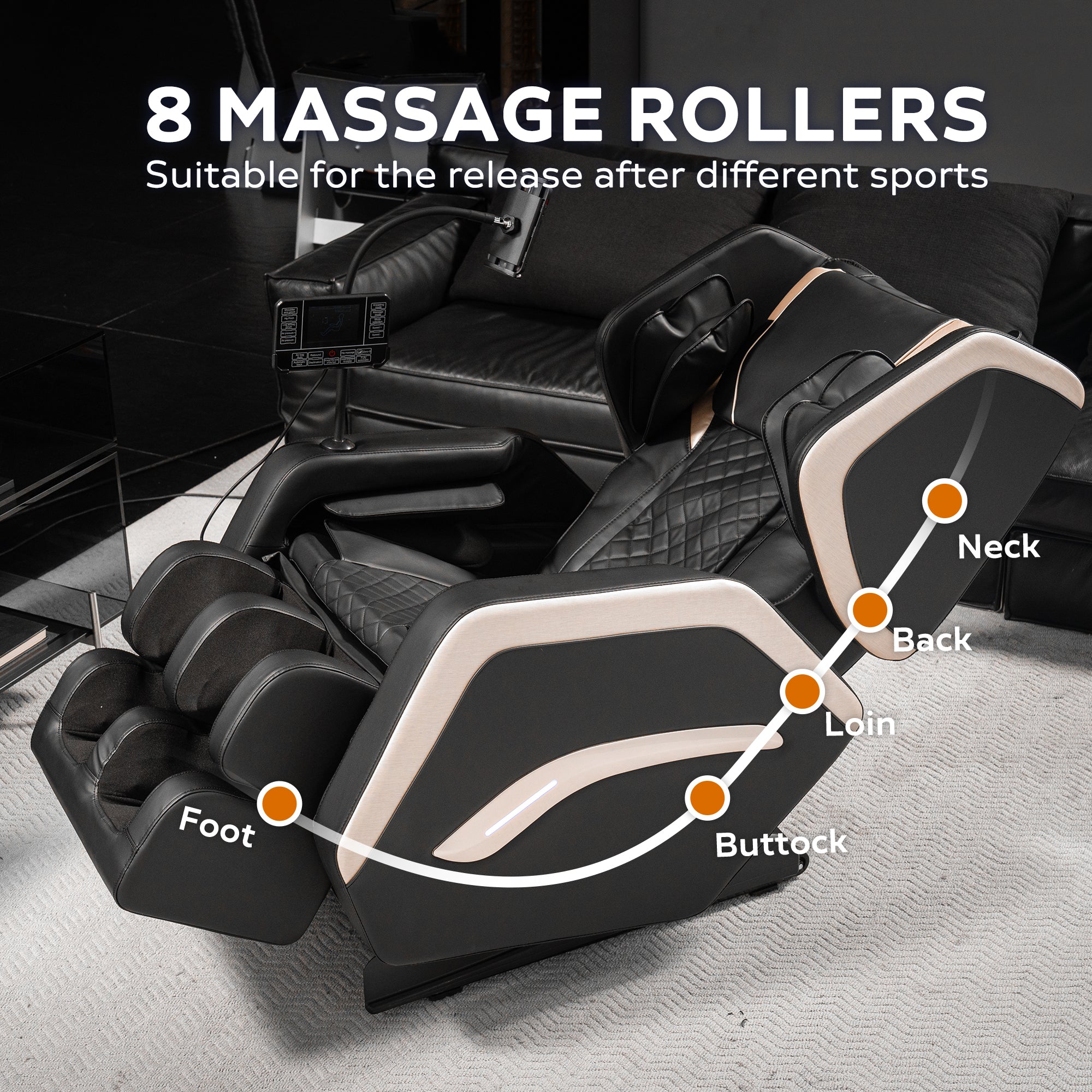 2026 Massage Chair Recliner with Zero Gravity