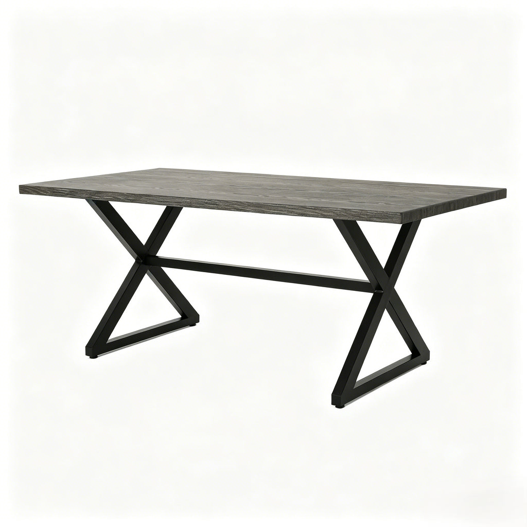 7-Piece Outdoor Dining Set with Aluminum Chairs