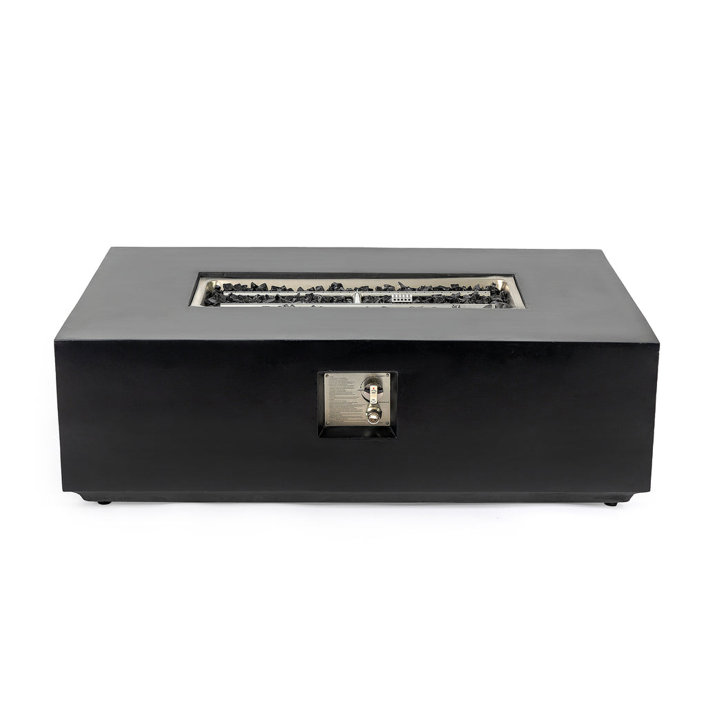 Concrete Propane Gas Fire Pit Table