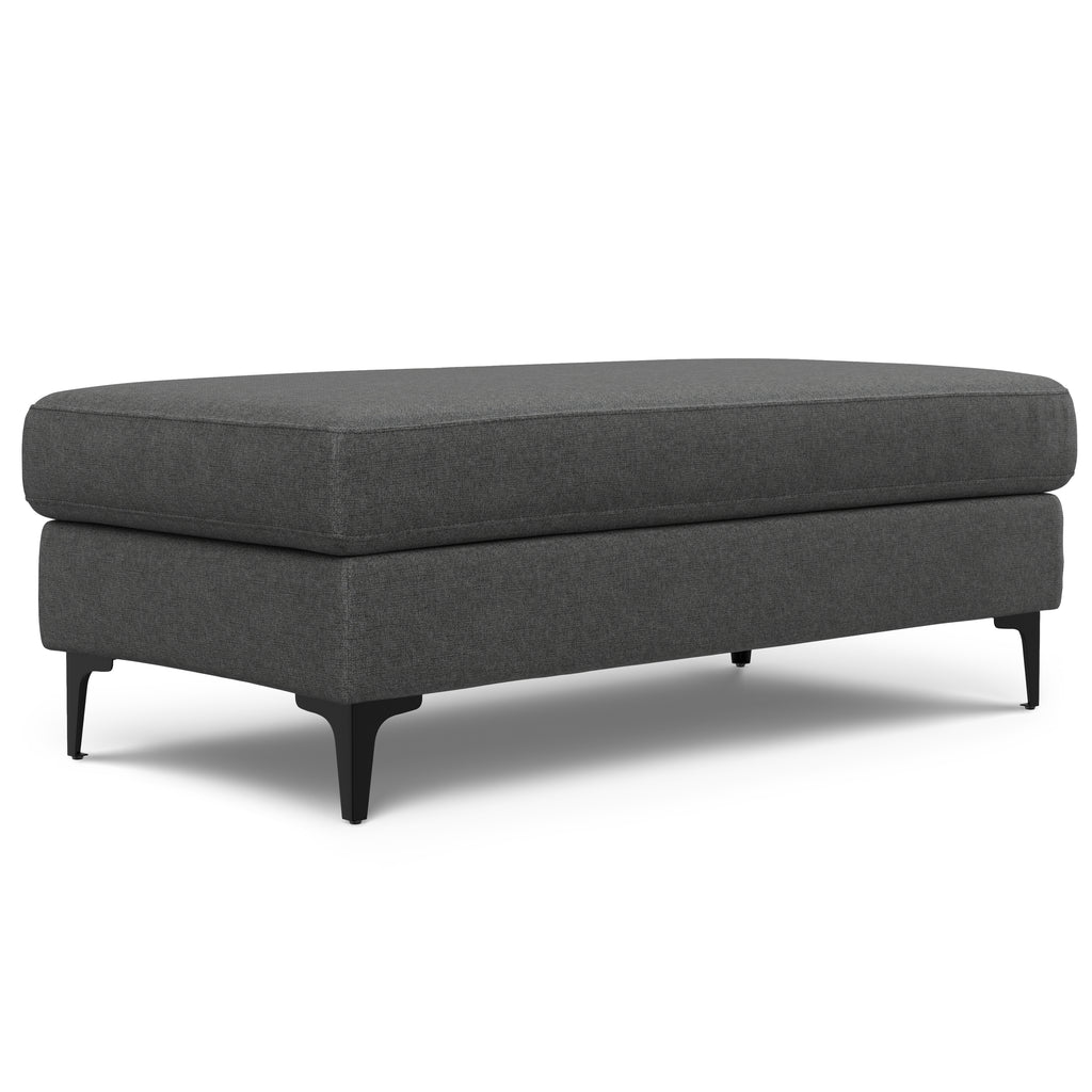 Ava Mid Century Ottoman Bench