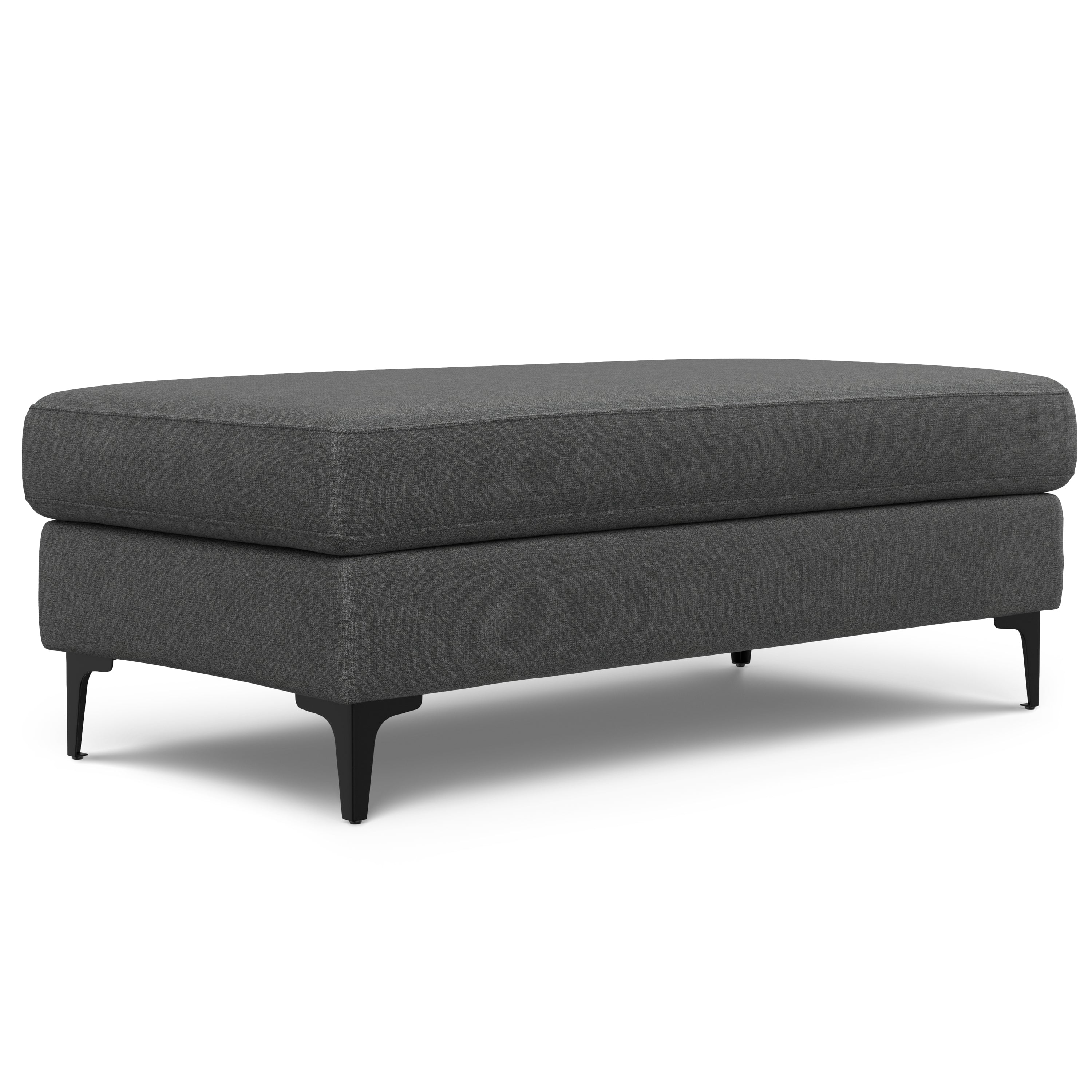 Ava Mid Century Ottoman Bench