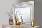 Cross Champagne Mirror With LED