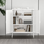 Naomi 32" Metal Accent Cabinet