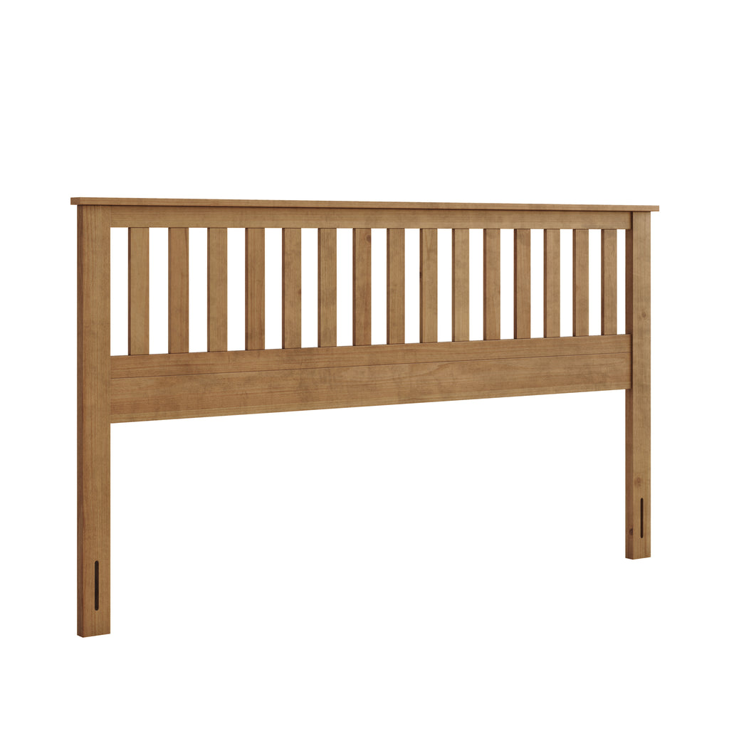 Malinda Mission Style King Panel Headboard