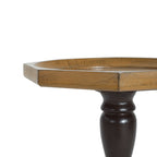 End Table (Natural + Black)