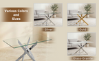 Modern Rectangular Glass Table