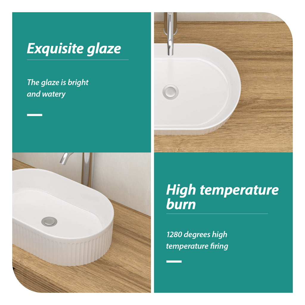 19.31x12.19 Inch Bathroom Vessel Sink