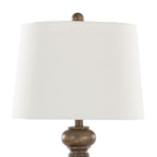 Peppa 31" Contemporary Polyresin Table Lamp in Opal