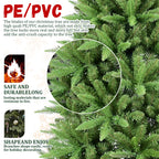7FT Slim Christmas Tree – Perfect for Corners & Small Spaces