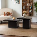 Vintage Fashion Style Square Coffee Table Set