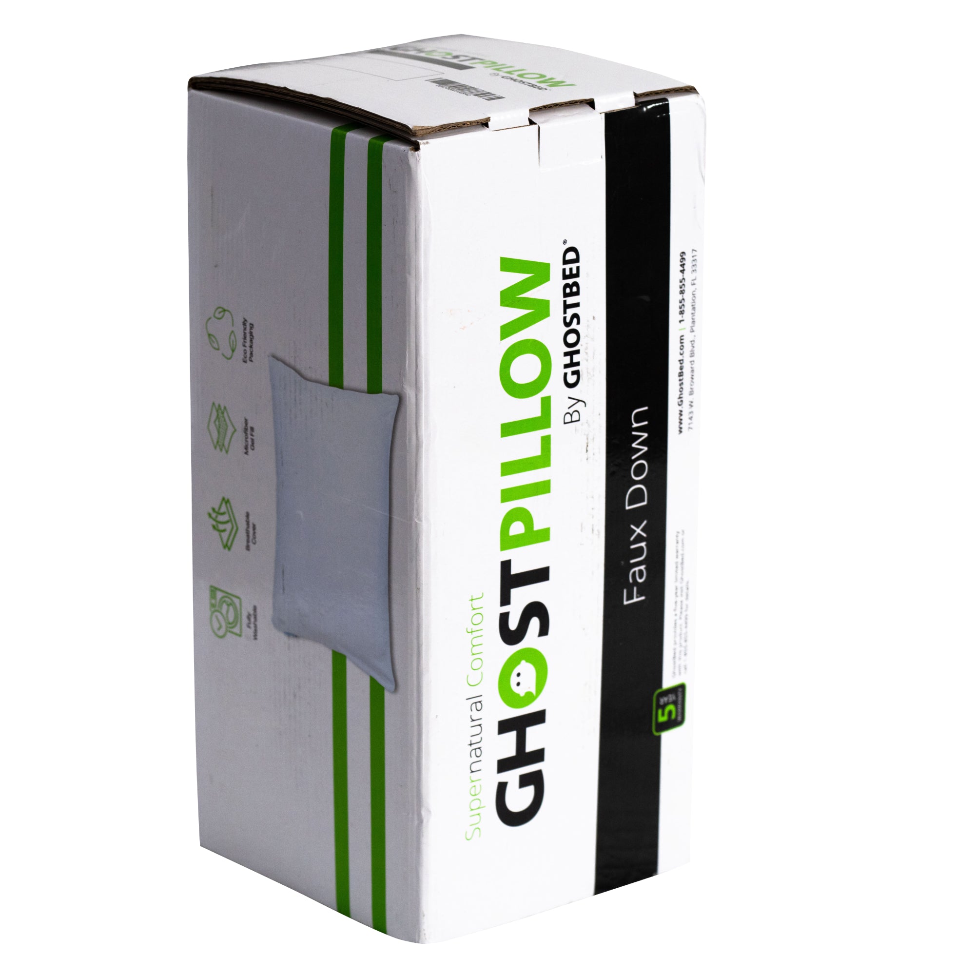 GhostPillow - Faux Down Comfort Pillow
