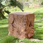 Amira Outdoor and Indoor Stump Shape MGO Side Table