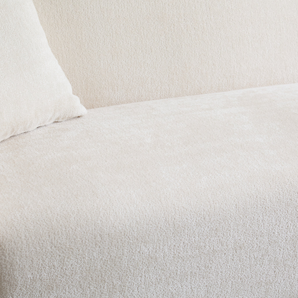 Coral 82" Curved Boucle Sofa