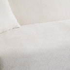 Coral 82" Curved Boucle Sofa