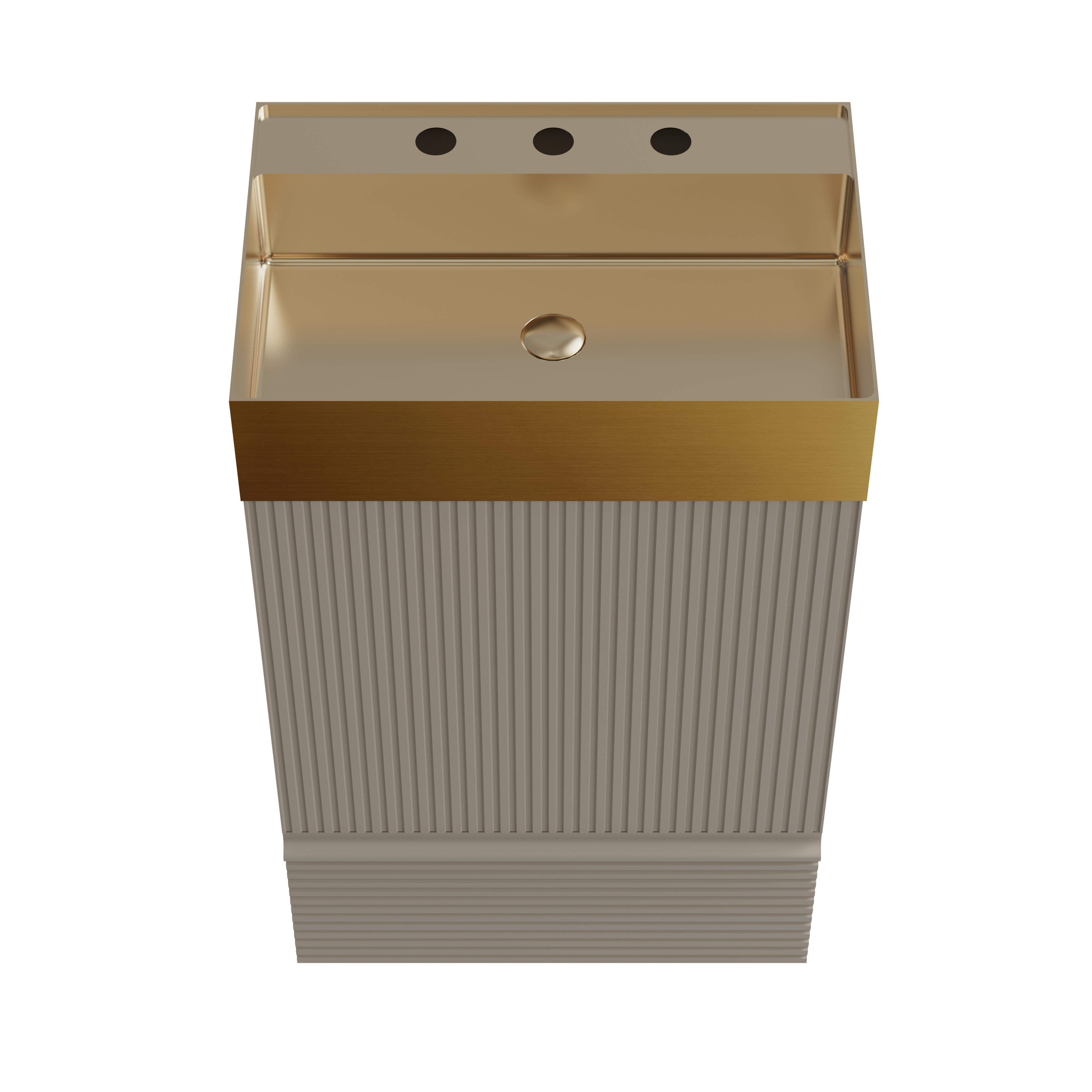 Gada 20" Striped Bathroom Vanity