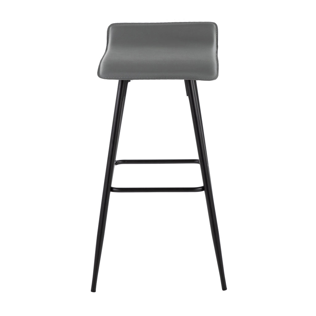 30" Contemporary Fixed-Height Bar Stool