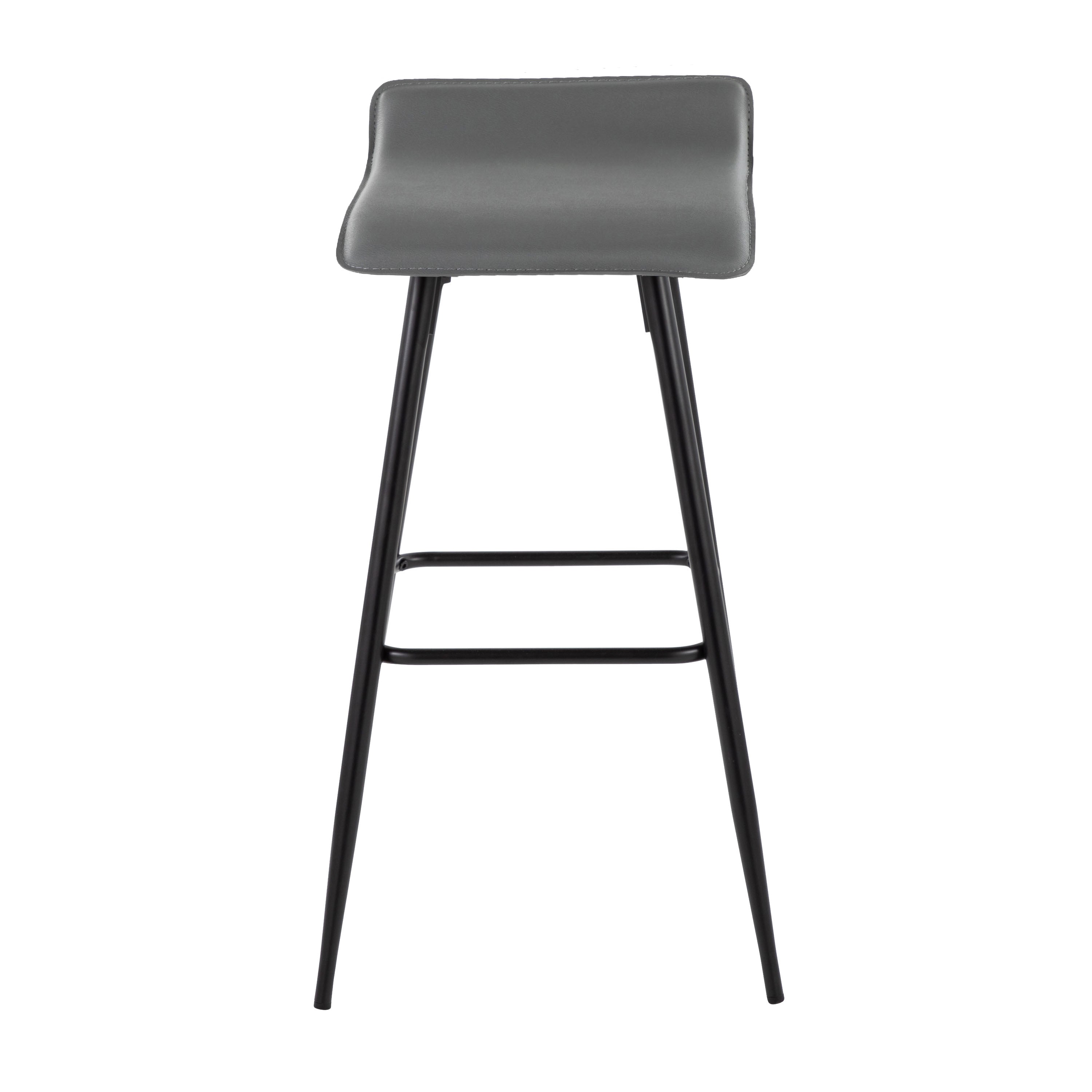 30" Contemporary Fixed-Height Bar Stool