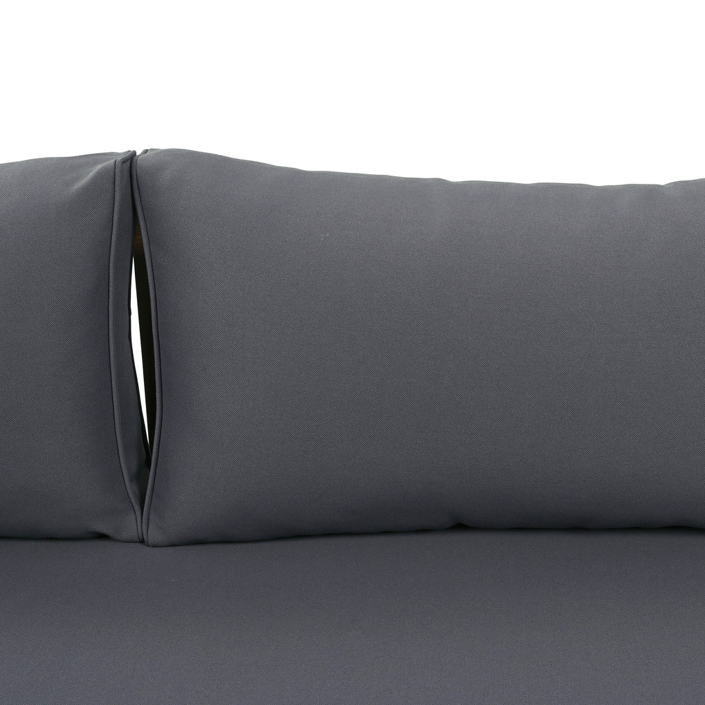 Claremont 3 Seater Daybed (Dark Gray)