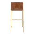 30" Contemporary Fixed-Height Barstool