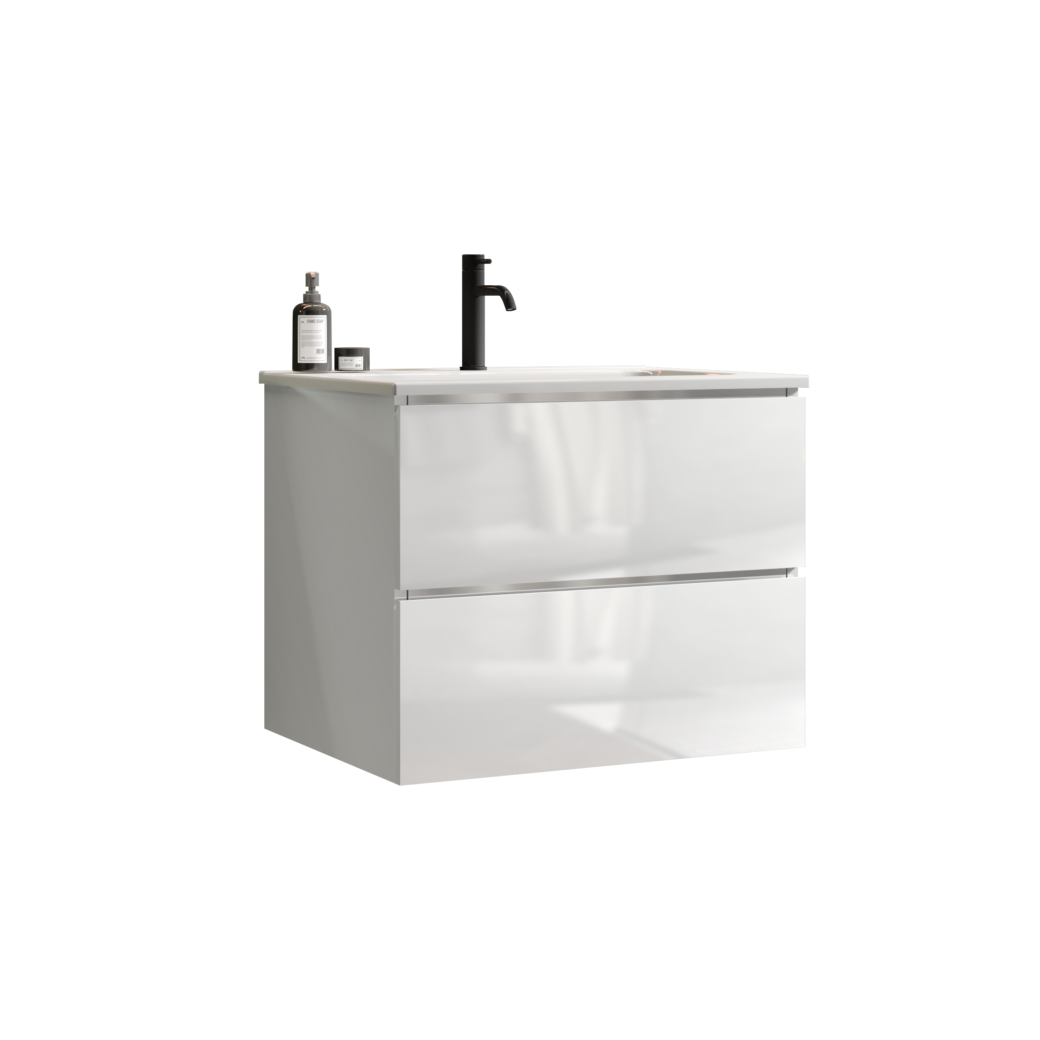 TIA 24" Wall Mounted Bathroom Vanity