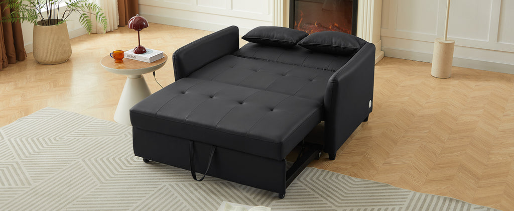 Orisfur 51.57" Convertible Sleeper Bed