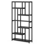 78.7" Extra Tall 7-Tier Industrial Bookcase