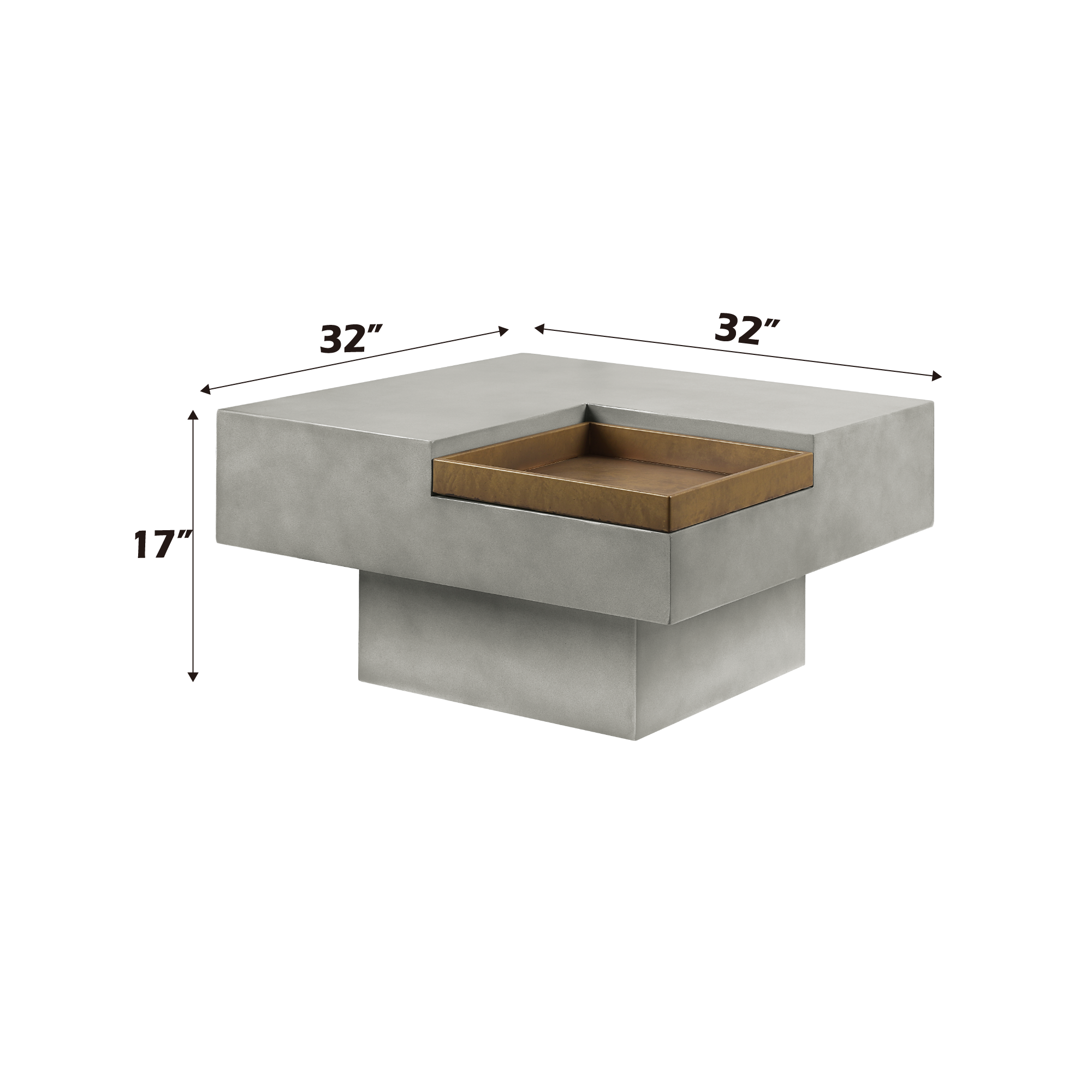 Kailano Weathered Coffee Table