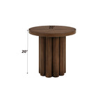 Loanna Wooden Color Finish End Table