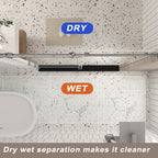 Frameless Shower Door 44-48"W x 76"H