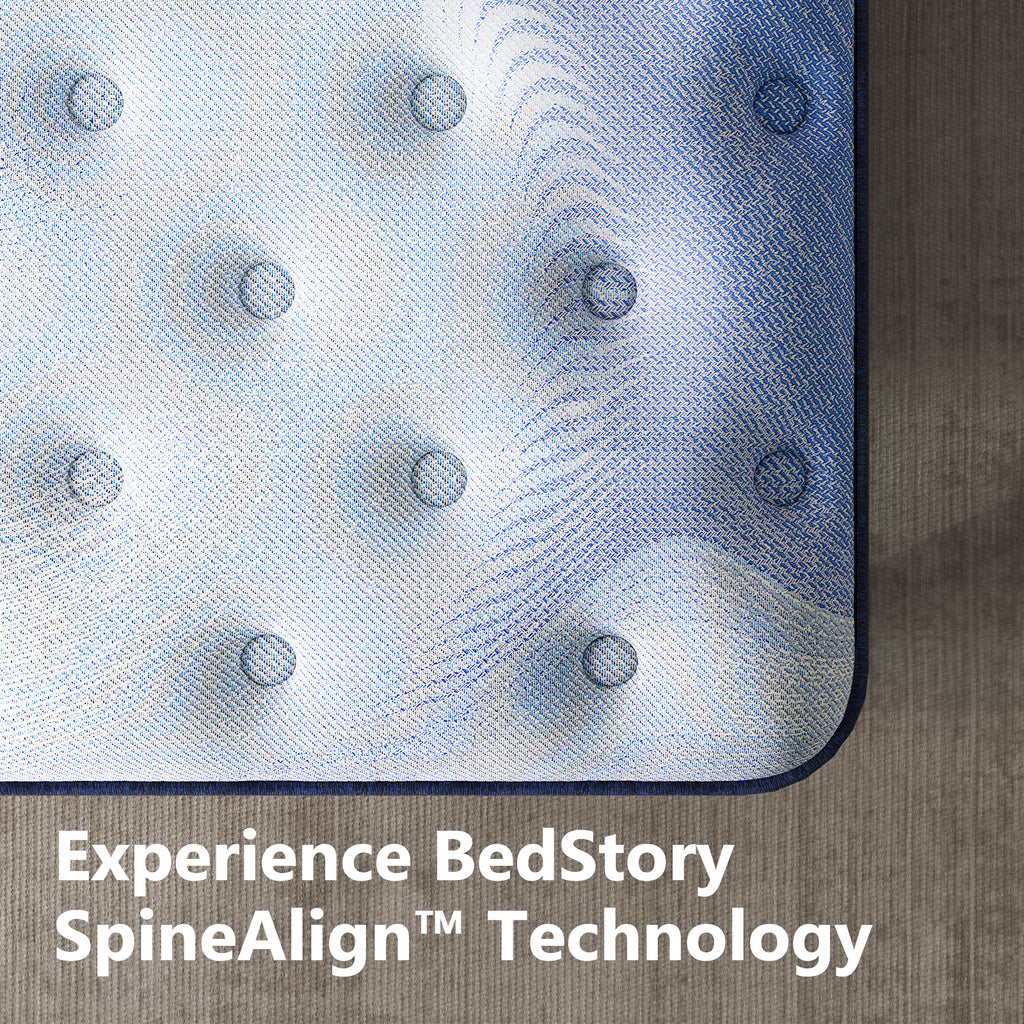 Bedstory Spine Align 12" Full Firm Hybrid Mattress