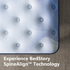 Bedstory Spine Align 12" Full Firm Hybrid Mattress
