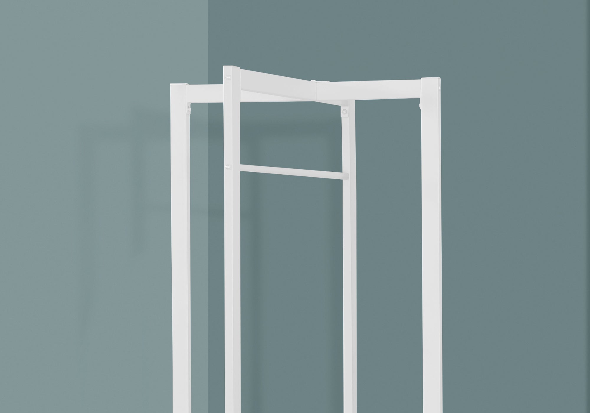 Coat Rack Hall Tree Free Standing Hanging Bar 72"h