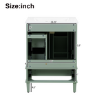 24-Inch Light Bathroom Vanity Cabinet
