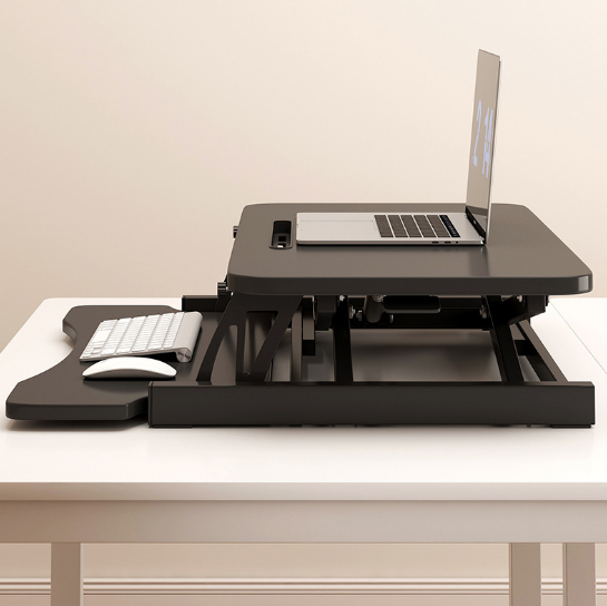 32 Inch Desk Converter, Height Adjustable Sit to Stand Riser
