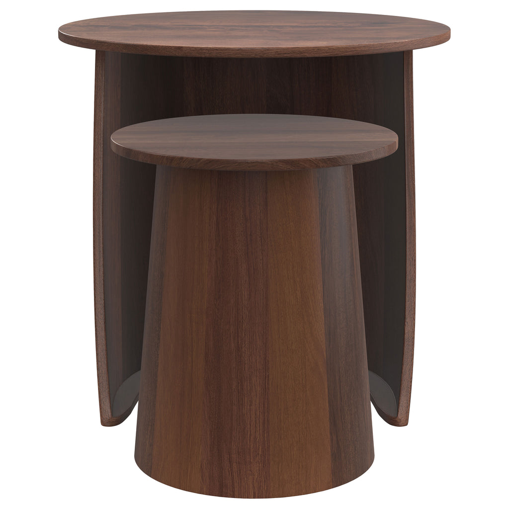 Lionett Solid Mango Wood Nesting Table Set