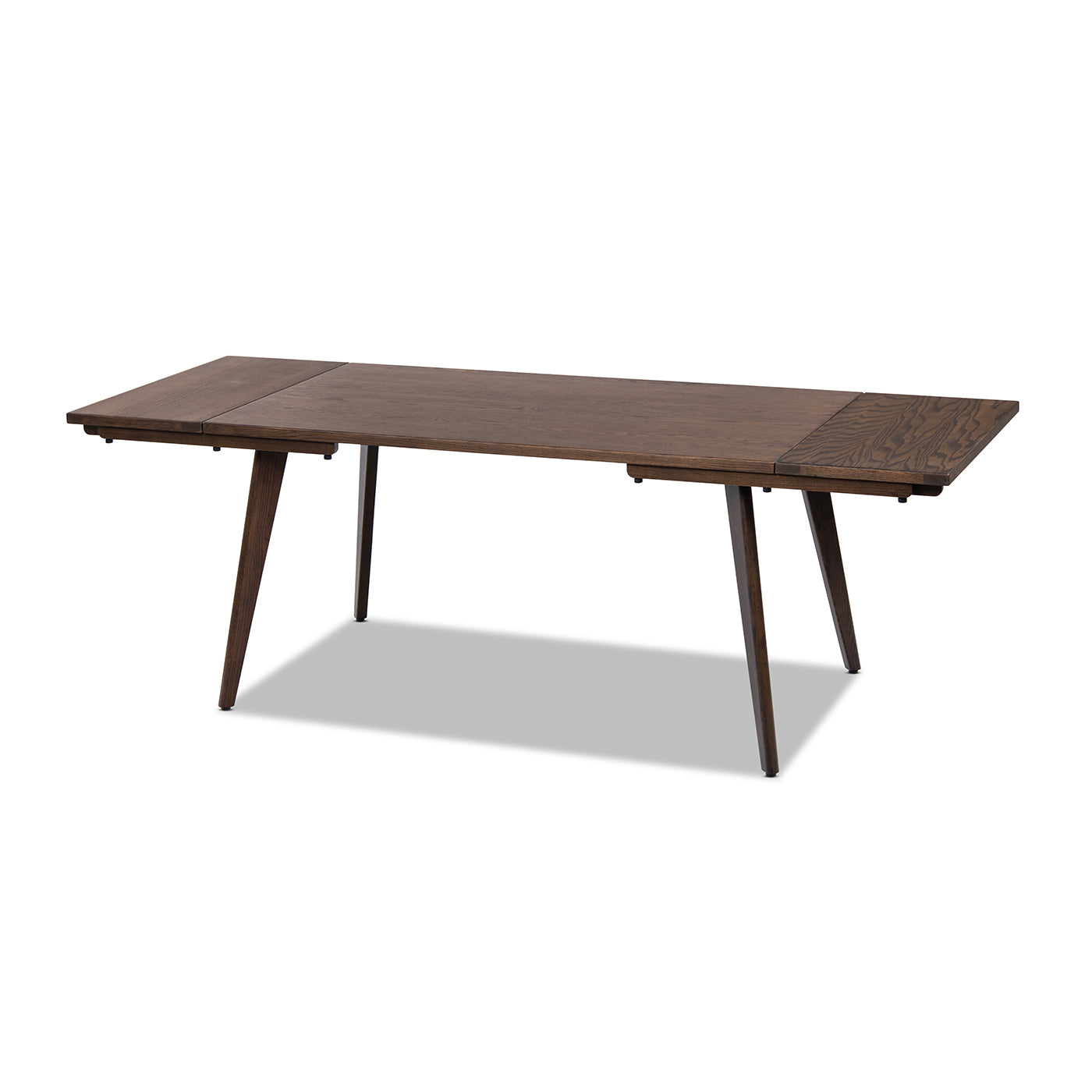 Capri 59-90.5" Solid Oak Dining Table