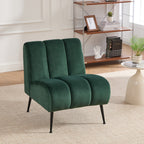 Modern Upholstered Armless Chair