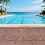 24 Pieces of Outdoor Terrace Deck Tiles