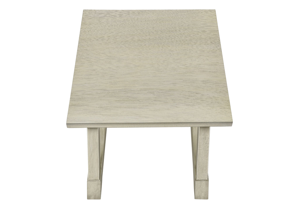 Antique White Accent Table