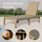 Pool Lounge Chairs Set of 2