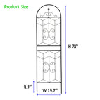 4 Pack Metal Garden Trellis