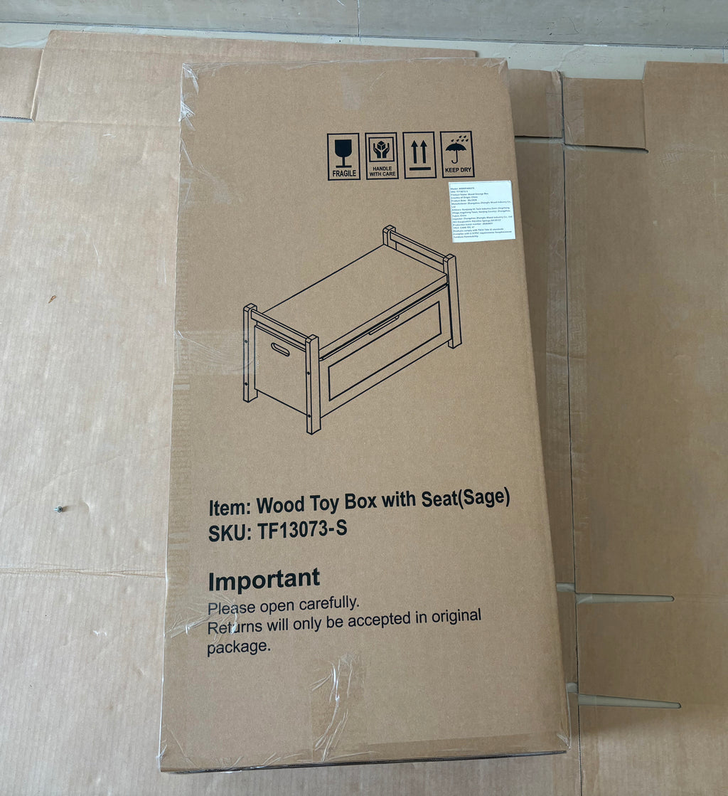 Kids Toy Box Chest for Boys & Girls