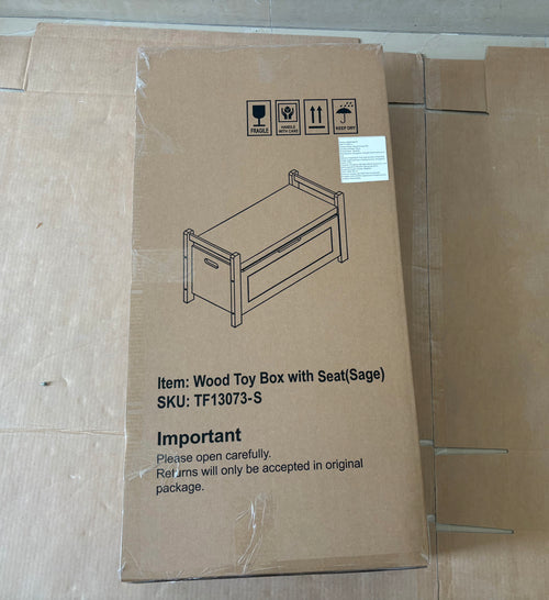 Kids Toy Box Chest for Boys & Girls