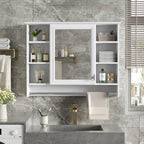 3-in-1 Bathroom Mirror Cabinet
