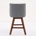 Counter Height Swivel Barstools Set of 2