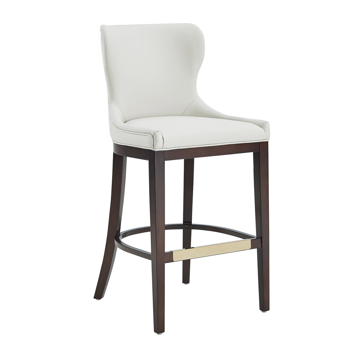 Blair Wood Upholstered Barstool