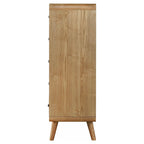 Winston Light Ash 5-Drawer Bedroom Chest of Drawers