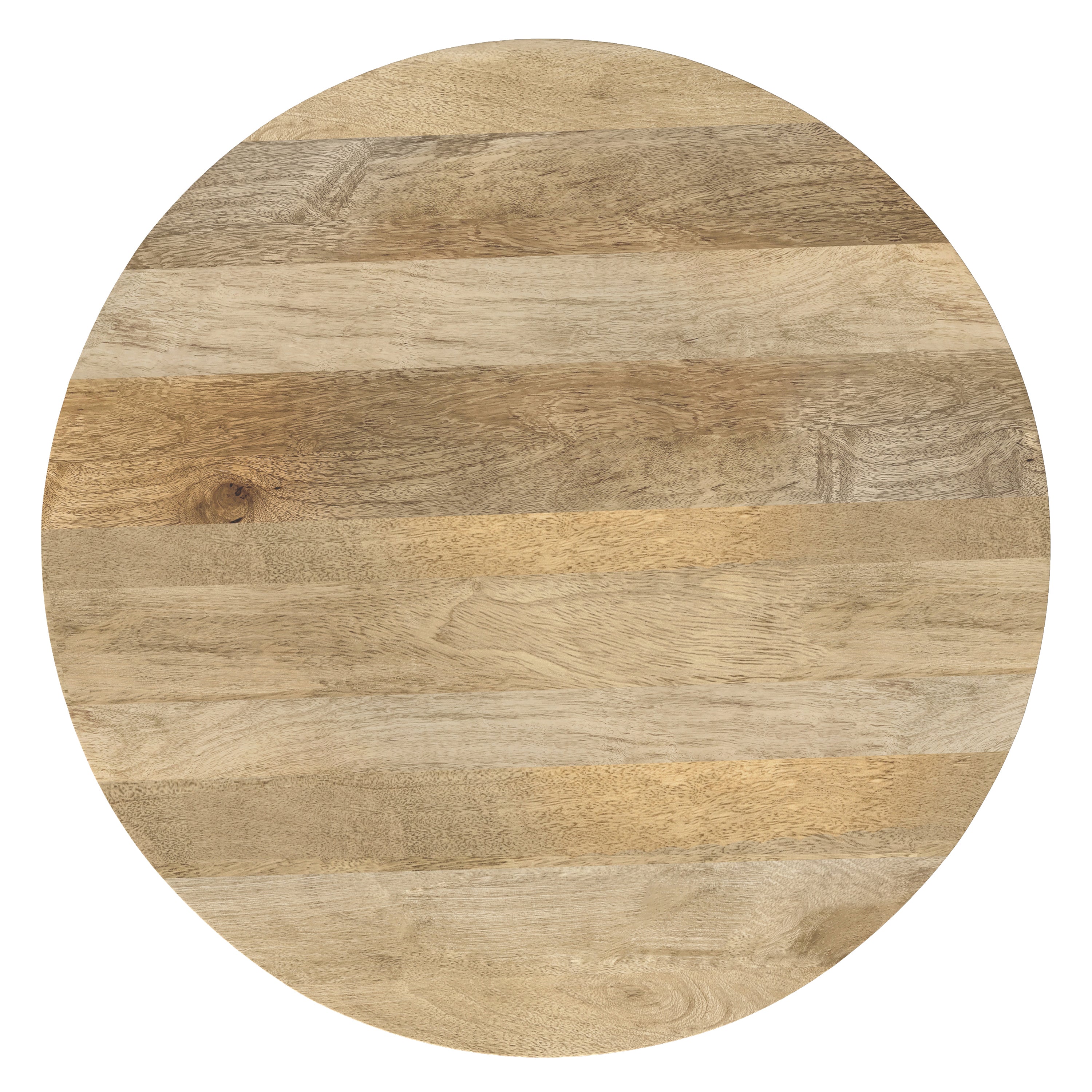 Demy 35 Inch Wide Solid Mango Wood Coffee Table