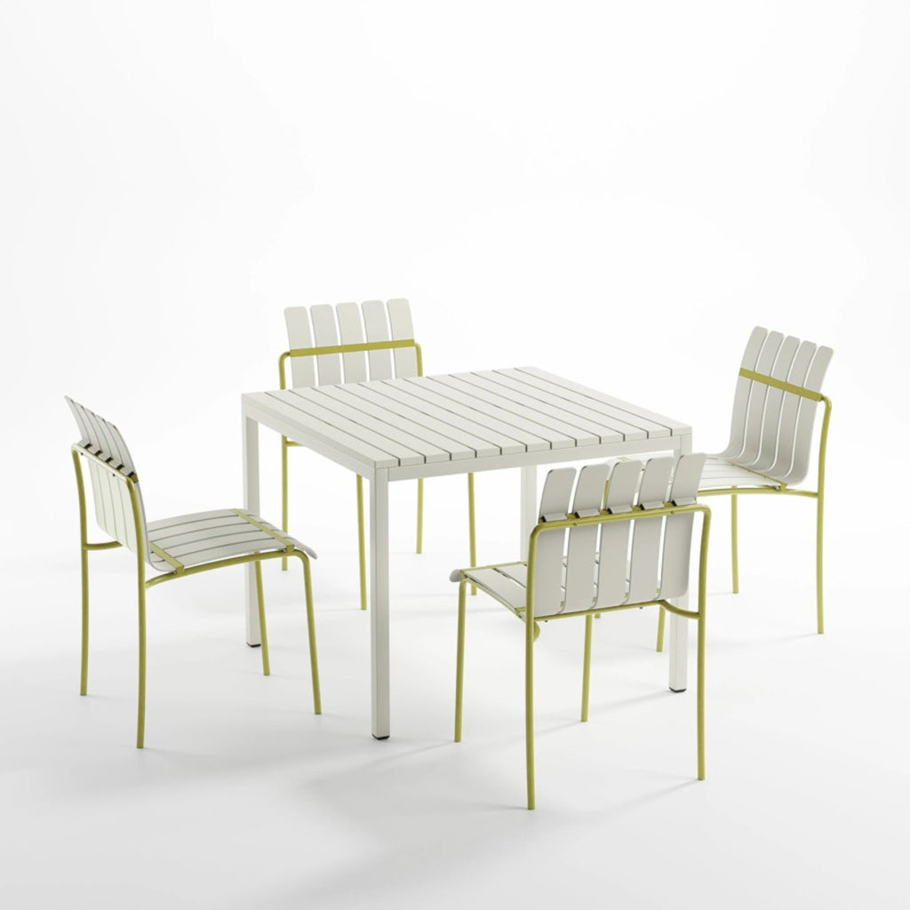 Summer 4-Pack Modern Striped Color Block Chairs