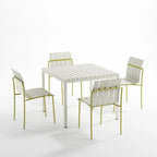 Summer 4-Pack Modern Striped Color Block Chairs